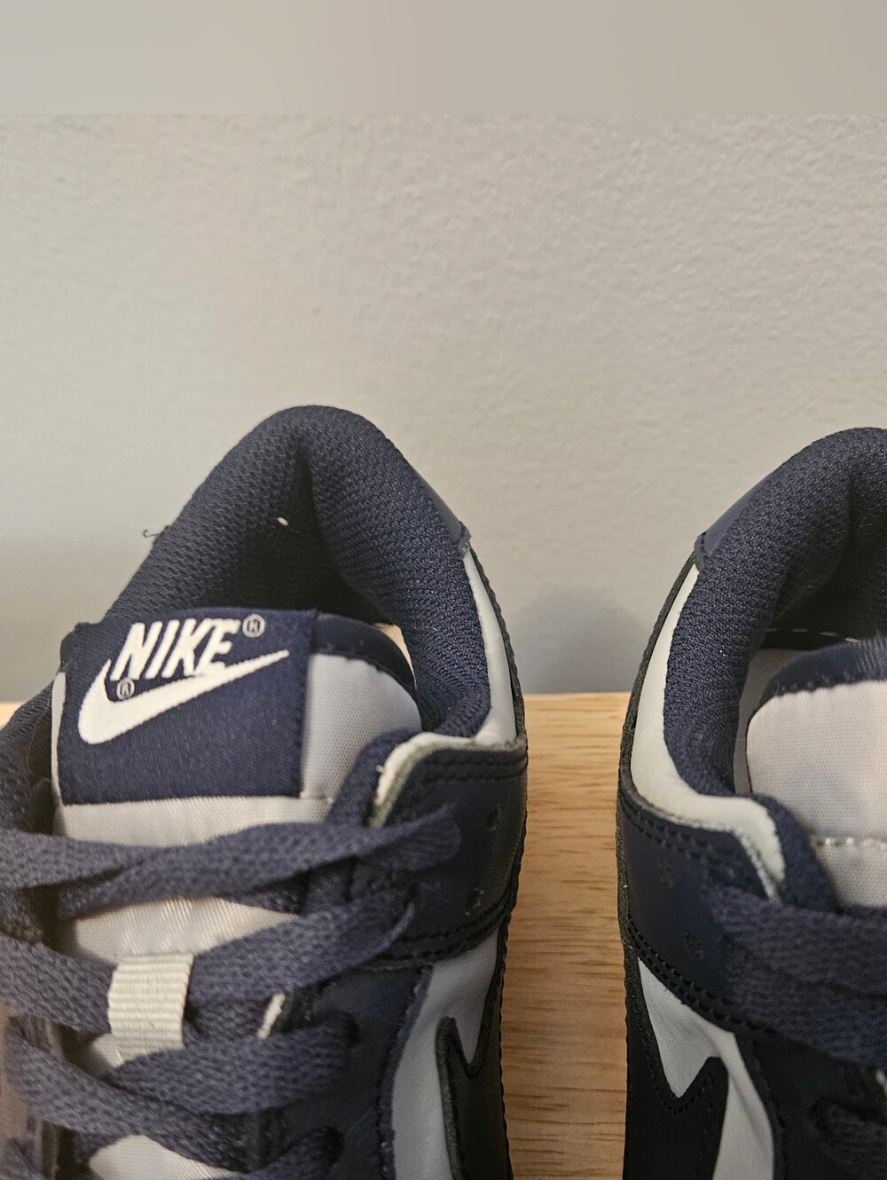 Nike Dunk Low Retro Georgetown Sneakers - Size 8 - Picture 5 of 9